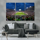 Michigan State Spartans Football Team Print - East Lansing