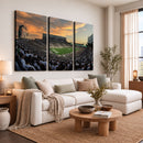Michigan State Spartans Football Team Print - East Lansing