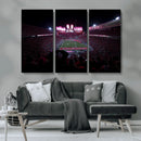 Ohio State University Buckeyes Football Team Print - by MyGreatCanvas | Canvas Wall Art Prints | Photo Prints & Wall Decor
