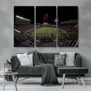 Framed Texas Tech Red Raiders Stadium Canvas, Texas Tech Red by MyGreatCanvas | Canvas Wall Art Prints | Photo Prints & Wall Decor