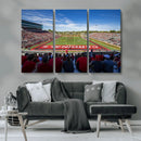 Ball State Cardinals Football Team Print - Muncie Scheumann