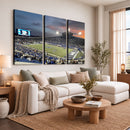 Memphis Tigers Football Team Print - Memphis Simmons Bank