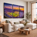 The Louisiana State University Tigers Football Team Print -