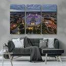 The Louisiana State University Tigers Football Team Print -