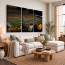 West Virginia Uni Mountaineers Football Team Print - Milan