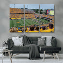 Puskar Stadium Canvas Print Wall Art - Morgantown Print -