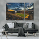 University of Wyoming Cowboys Football Team Print - Laramie by MyGreatCanvas | Canvas Wall Art Prints | Photo Prints & Wall Decor