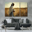 Jesus the Good Shepherd Wall Art Canvas Print -