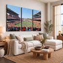Oregon State Beavers Football Team Print - Corvallis Reser