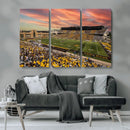 University of Wyoming Cowboys Football Team Print - Laramie by MyGreatCanvas | Canvas Wall Art Prints | Photo Prints & Wall Decor