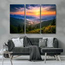 Majestic Mountain Sunrise Print | Landscape Wall Art | by MyGreatCanvas | Canvas Wall Art Prints | Photo Prints & Wall Decor