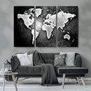 World Map Wall Art Canvas Print – Framed Wall Art for by MyGreatCanvas | Canvas Wall Art Prints | Photo Prints & Wall Decor