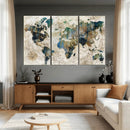 Framed Vintage World Map Wall Art – Abstract Map Canvas by MyGreatCanvas | Canvas Wall Art Prints | Photo Prints & Wall Decor