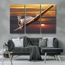 Old War Plane Wall Art Canvas Print by MyGreatCanvas | Canvas Wall Art Prints | Photo Prints & Wall Decor