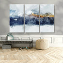 Abstract Mountain Range Art Canvas Print | 3 Panel by MyGreatCanvas | Canvas Wall Art Prints | Photo Prints & Wall Decor