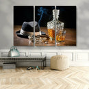 Extra Large Bourbon Wall Art – Whiskey Bar Theme Vintage by MyGreatCanvas | Canvas Wall Art Prints | Photo Prints & Wall Decor