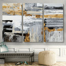 Abstract Painting Canvas Wall Art Print Paint Drip Art Brush