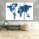 World Map Canvas Print – Framed Detailed Map of the World by MyGreatCanvas | Canvas Wall Art Prints | Photo Prints & Wall Decor