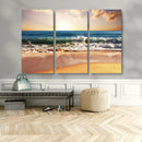 Serene Beach Path Canvas Art, Giclee Canvas Print with by MyGreatCanvas | Canvas Wall Art Prints | Photo Prints & Wall Decor