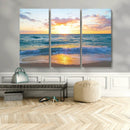 Coastal Wall Art - Vintage World Map Canvas Print with
