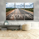 Recovery Road Wall Art Canvas Print