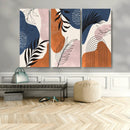 Boho Wall Art Canvas Print Set Mid-Century Prints Bohemian
