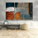 Modern Abstract Canvas Art Canvas Print - Framed and Ready