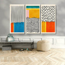 Canvas Print Wall Art Abstract Illustrs Art Boho, Framed