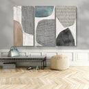 Canvas Print Wall Art Abstract Art Boho, Framed Boho Decor