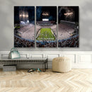 Penn Stadium Football Wall Art Canvas Print, Pennsylvania
