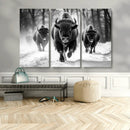 Buffalo Wall Art Canvas Print, Bison Family Wall Art Canvas by MyGreatCanvas | Canvas Wall Art Prints | Photo Prints & Wall Decor