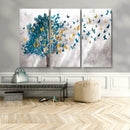 Tree Butterfly Abstract Tree and Butterfly Wall Art Canvas