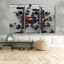 RedBull Formula 1 Canvas Wall Art Print