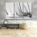 Yacht Sailboat Regatta Canvas Wall Art Canvas Print