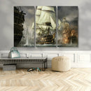 Pirate Ship War Wall Art Canvas Print by MyGreatCanvas | Canvas Wall Art Prints | Photo Prints & Wall Decor