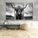 Scottish Cow Wall Art Canvas Print | Longhorn Wall Art | by MyGreatCanvas | Canvas Wall Art Prints | Photo Prints & Wall Decor