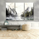 Yosemite Valley Wall Art Canvas Print – Framed and Ready to