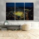 Michigan Stadium Night Game Wall Art – Sports Arena Aerial by MyGreatCanvas | Canvas Wall Art Prints | Photo Prints & Wall Decor