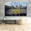 New York Mets Baseball Team Print - Citi Field Stadium Wall