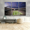 New England Patriots Football Team Print - Foxborough by MyGreatCanvas | Canvas Wall Art Prints | Photo Prints & Wall Decor