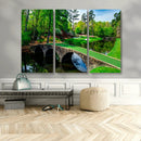 Augusta National Golf Club Wall Art - Panoramic Bridge & by MyGreatCanvas | Canvas Wall Art Prints | Photo Prints & Wall Decor
