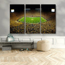Stadium in Michigan Wall Art Canvas Print, Framed American