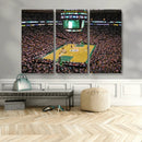 TD Garden Basketball Canvas Wall Art - Boston Celtics Live by MyGreatCanvas | Canvas Wall Art Prints | Photo Prints & Wall Decor