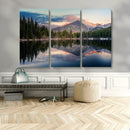 Bear Lake Reflection at Rocky Mountain National Park Wall by MyGreatCanvas | Canvas Wall Art Prints | Photo Prints & Wall Decor