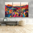 YAYOI KUSAMA Abstract Print - Landscape Canvas Wall Art by MyGreatCanvas | Canvas Wall Art Prints | Photo Prints & Wall Decor