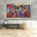 Yayoi Kusama Wall Art Canvas Print, Abstract Art, Large