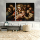 Religious Canvas Wall Art Print - Madonna and Child with by MyGreatCanvas | Canvas Wall Art Prints | Photo Prints & Wall Decor
