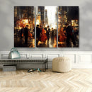 Abstract Jazz Art Wall Art Canvas Print – Colorful Musical