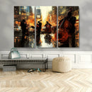 Jazz Wall Art Canvas Print – Colorful Musical Instrument