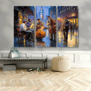 Colorful Jazz Wall Art - African American Music Canvas Print